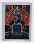 2025 Panini Select - Draft Selections Memorabilia Jaxson Dart #DSM-JDT (MEM, RC)