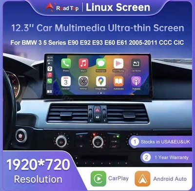 12.3Inch Ultra Thin Touch Screen For BMW 3 Series E90/E91/E92/E93
