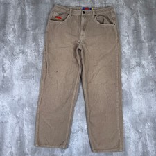 Empyre Corduroy Pants Mens 33 Tan Baggy Loose Relax Fit Skateboarding Y2K