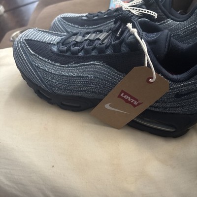 Nike Air Max 95 OG Levi's Obsidian Men's  6.5 New Authentic Nwt + Extra Laces