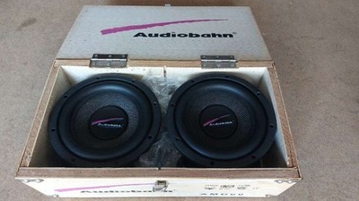 6,5'' 16,5cm 400W Car Audio Subwoofer Woofer Bass Audiobahn AMD60Q Rarität