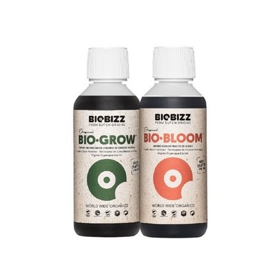 BIOBIZZ Grow + Bloom Set für Erde 2x 250ml