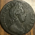 1701 GREAT BRITAIN HALF PENNY
