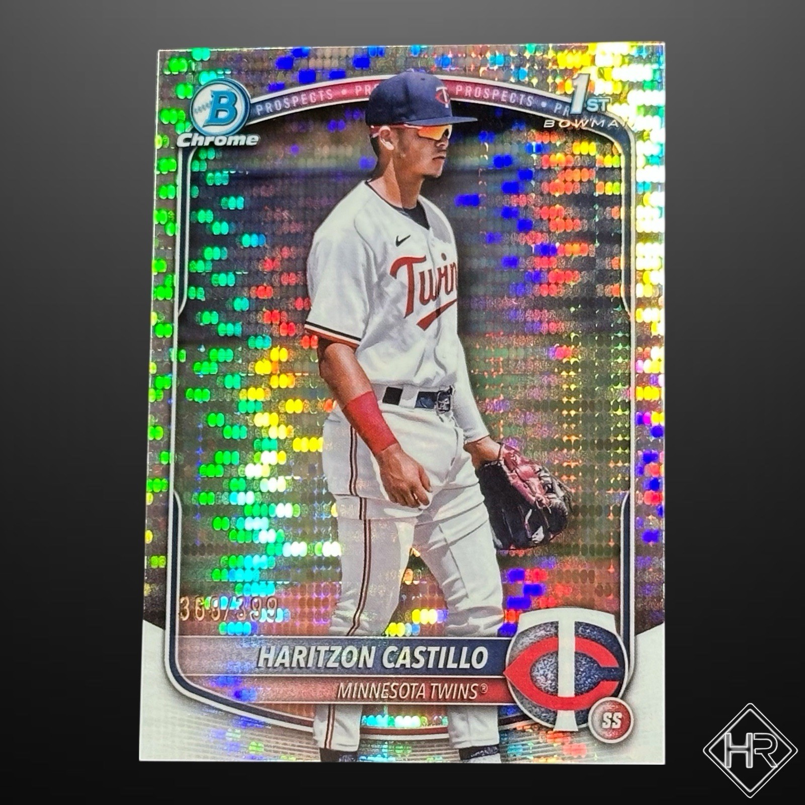 2025 Bowman Chrome Haritzon Castillo 1st Bowman Pulsar Refractor /399