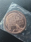 1 oz Buffalo Design Copper Round .999 Fine Copper Bullion
