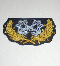 Civil War Coast Guard Cutter Sail Ship Officer Uniform Hat Cap Badge USCG Navy