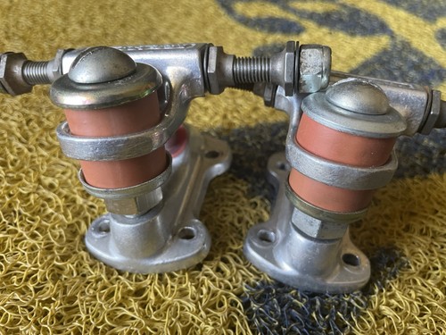 Vintage 70s ACS 430 skateboard trucks NOS Set Full Thread Axle New Unused - Picture 10 of 10