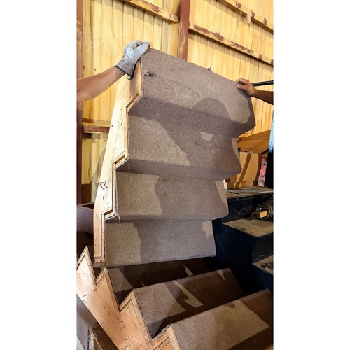 Heavy-Duty Custom Staircase with Two Landings