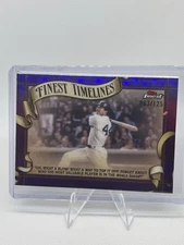 2025 Topps Finest Timelines #FT-15 Reggie Jackson Purple Refractor /125 Yankees