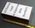 US Stamp #'s 65 ~ 2000 Collection Box Lot Identified in Glassines (103383)