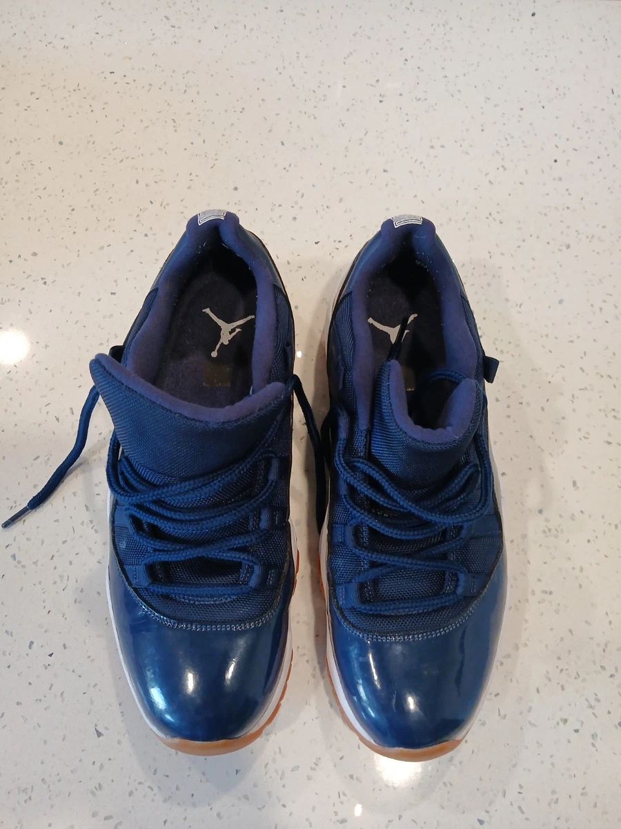 Jordan 11 Retro Low Navy Gum | eBay