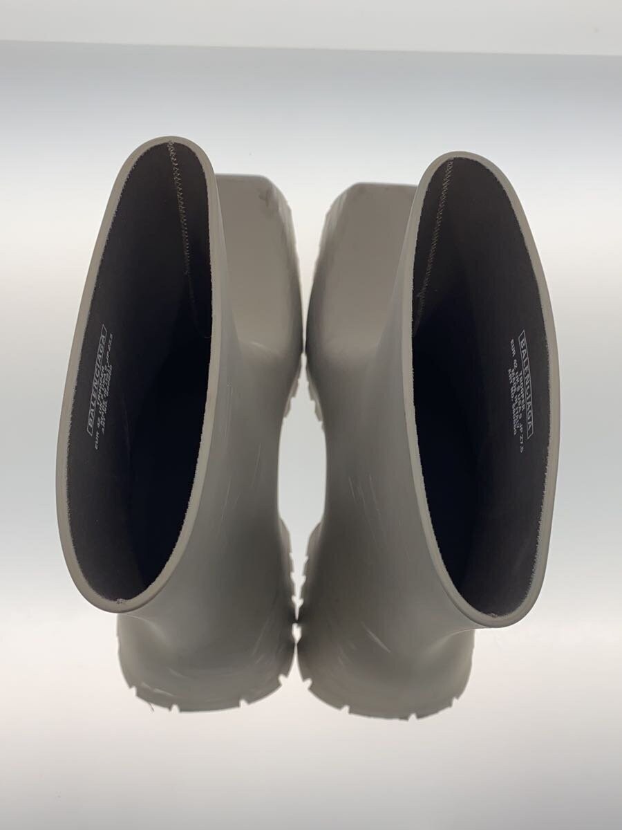BALENCIAGA 22SS/TROOPER RUBBER BOOT/ US9/GRY/PVC/680660 Used | eBay