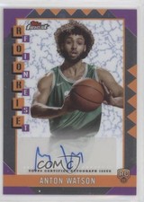 2024-25 Topps Finest Rookie Finest Auto Anton Watson #RFA-AW Auto 9bv