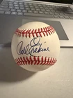 Carl Erskine Signed Baseball Dodgers (NO COA)