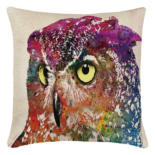Macaw Bird Tropical Jungle Leaves Throw Pillow Cover Parrot Accent Cushion Case - Picture 32 of 60
