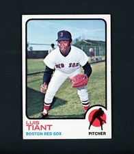 Luis Tiant 1973 Topps - Boston Red Sox #270 EX-MT