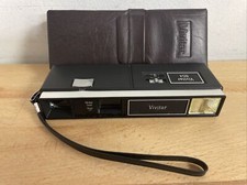 Vintage Vivitar 604 23mm Film Camera with Leather Case - Tested