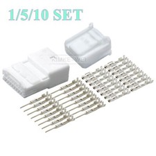 16 Pin/Way TE Multilock 025 Automotive Male Female Connector Plug Socket Kit New