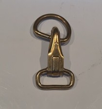 1" Solid Brass Halter Snap