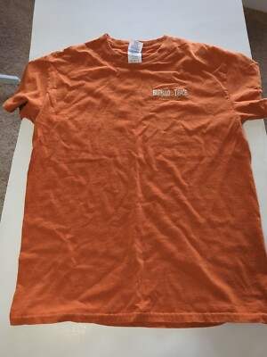 Men's T-shirt Buffalo Trace, Medium, Gildan, Orange