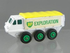 Vintage 1960's Matchbox Lesney No.61 Diecast BP Exploration Alvis Stalwart Truck