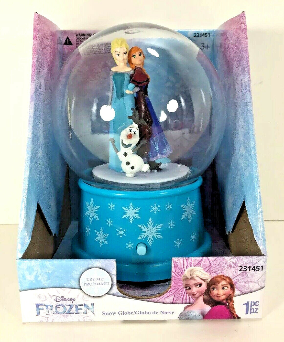 disney frozen snow globe