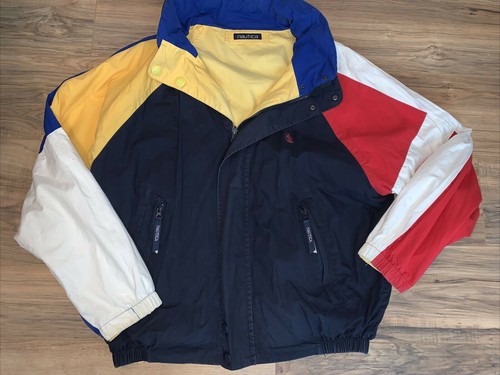 Vintage 90's Nautica Reversible Boat 