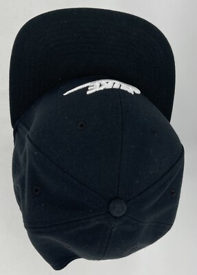 Nike PRO DRI-FIT Black/White Adjustable Classic Snapback Hat