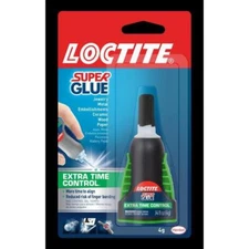 Loctite Extra Time Control High Strength Cyanoacrylate Super Glue 4 gm