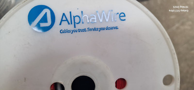 ALPHA WIRE 3053 RD001 Anschlusskabel, 20 AWG, 10/0,25 mm, neue Rolle 1000' 305m