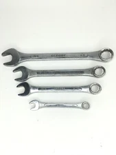 GEDORE Lot of 4 Wrenches 3/4 5/8 9/16 3/8 Vintage Combination CV USA EUC
