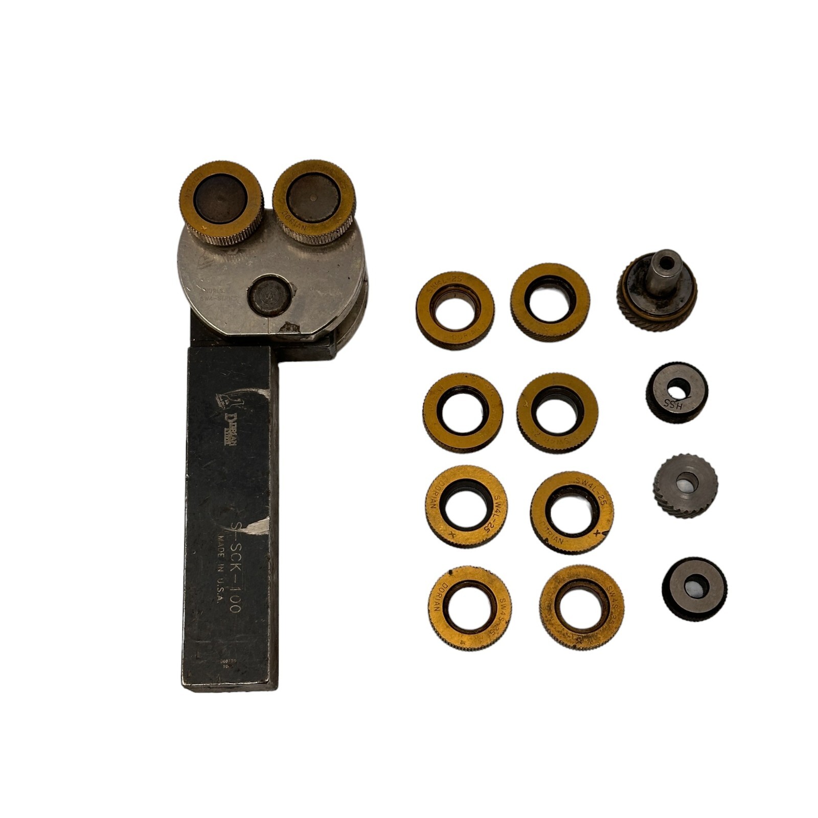 Dorian SSCK100 SW4 Series Knurling Tool 1" Shank Made in USA eBay