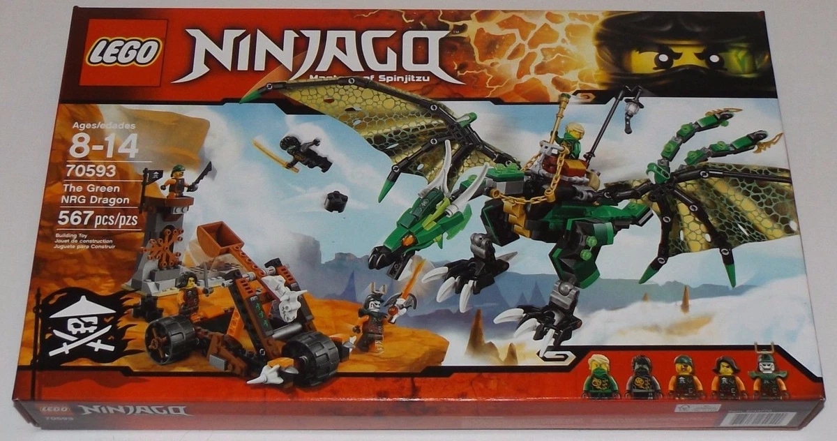 LEGO 70593 The Green NRG Ninjago Lloyd green ninja Ghost Cole 673419254540 eBay