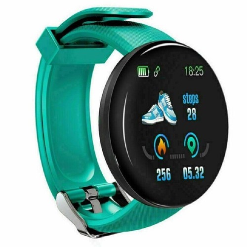 Smart Watch Women Men Heart Rate For iOS Android Bluetooth Waterproof Smartwatch - Picture 14 of 15