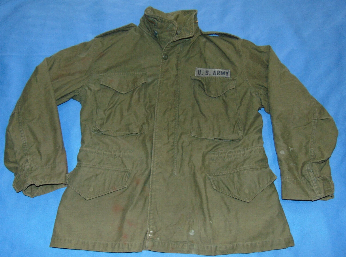 M65 Field Jacket Medium Short In Original Vietnam War Uniforms for
