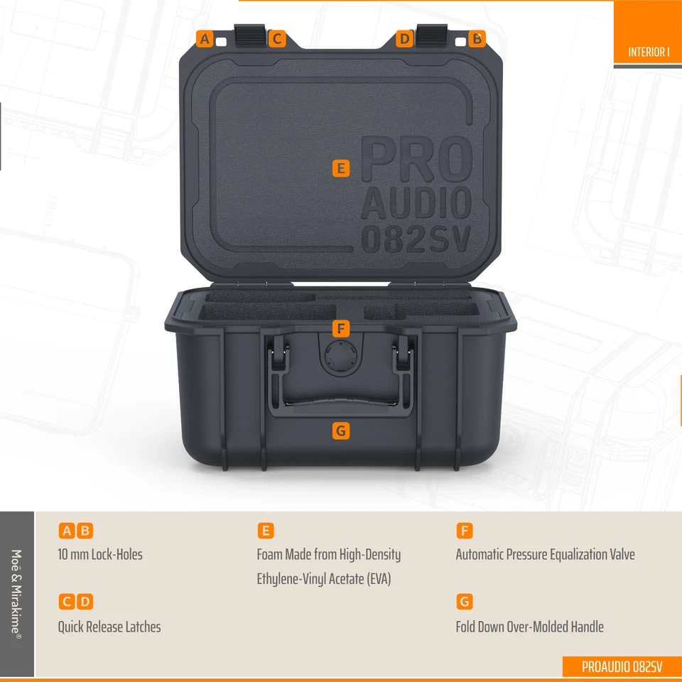 Protector case for Sennheiser Ambeo VR mic and many other accessories - Bild 3 von 4