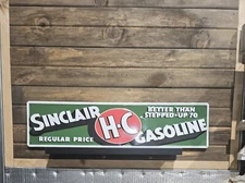 Sinclair H-C Gasoline Metal Tin Tacker 
