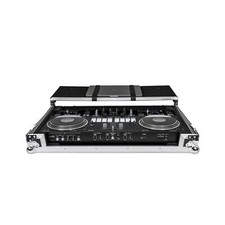 Headliner Flight Case Compatible with Pioneer DJ DDJ-REV7 with Laptop Platfor...