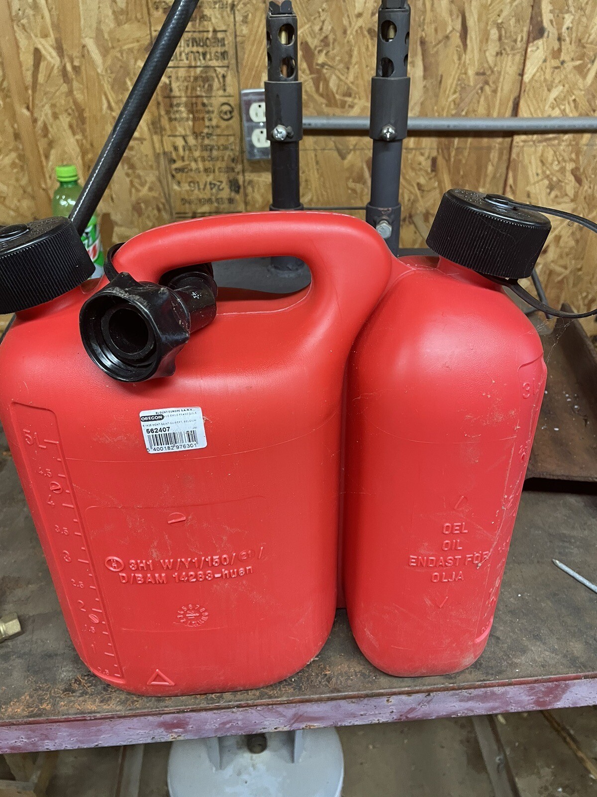 oregon chainsaw gas and oil can eBay