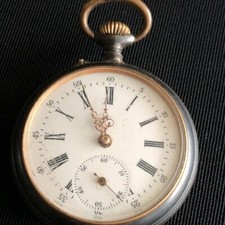 Vintage Pocket Watch Europe 20 Century Metal Rare Collectible