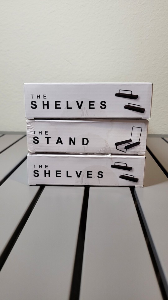 Victrola Vinyl Record Display & Stand (2) The Shelves + (1) The Stand