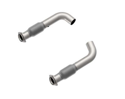 Kooks Fits 2015 Ford Mustang GT 3in GREEN Cat Dual Conn. Pipes that go to OEM Ou