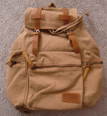 GEARONIC 21L Vintage Look Canvas Backpack Unisex Adult Amazon.com: GEARONIC Vintage Canvas Backpack, Casual Daypack  main image 2