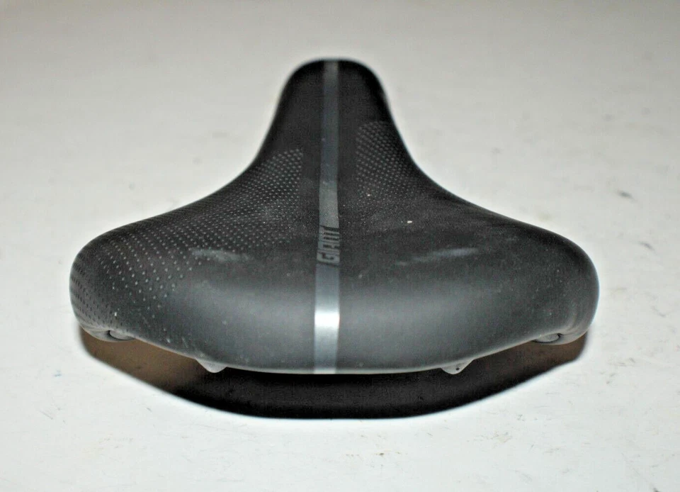 Selim de bicicleta Giant MTB 270/155mm preto conforto de estrada cascalho híbrido remetente rápido EUA - Imagem 3 de 4