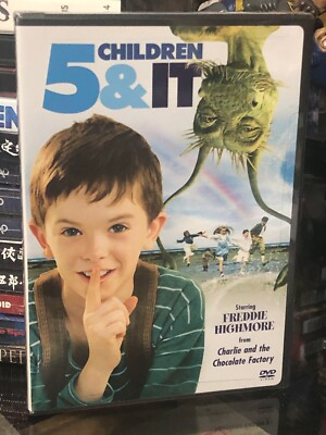 5 Children and It (DVD) Kenneth Branagh, Eddie Izzard, Freddie Highmore, NEW!