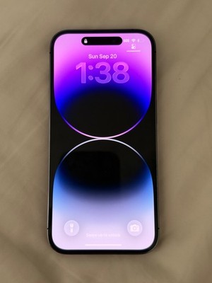 Apple iPhone 14 Pro - 128 GB - Deep Purple (Unlocked)