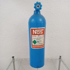 Vintage Nos Nitrous Oxide Systems 10lb Bottle Tank With Hi Flo Valve Empty