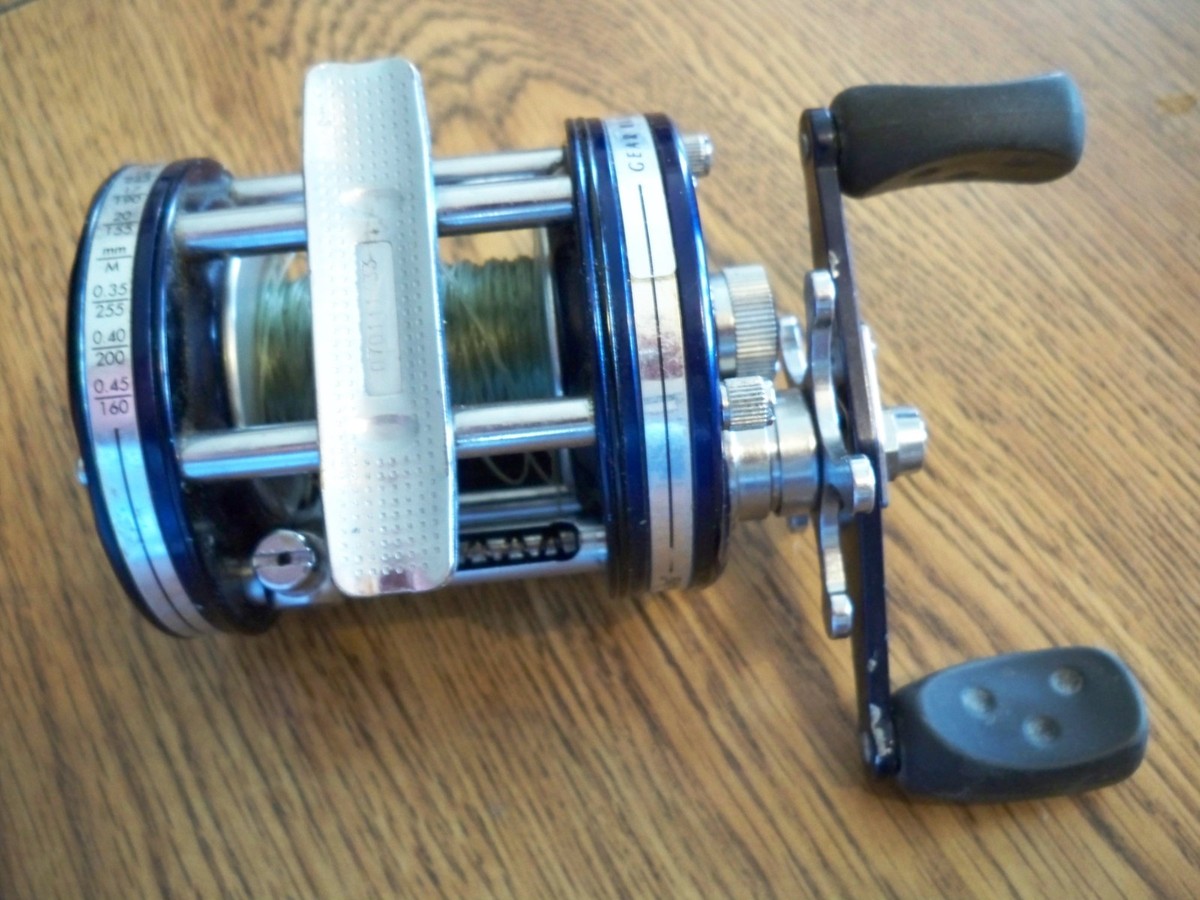 ABU GARCIA 6500C4 AMBASSADEUR LEVEL WIND CASTING REEL. MADE IN