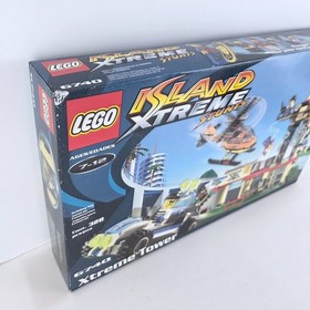 New Sealed 2002 LEGO 6740 Island Xtreme Stunts: Xtreme Tower Set