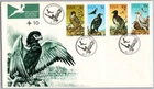South West Africa 1975 Birds of Prey FDC Scott #321-324 Windhoek FDOI